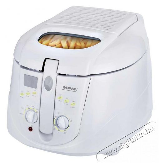 MPM MFR-03 Olajsütő 2,5L - fehér Konyhai termékek - Konyhai kisgép (sütés / főzés / hűtés / ételkészítés) - Olajsütő - 339948