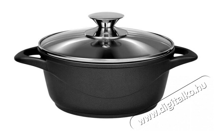 MPM MGK-12 10 db-os edényszett fekete bevonattal Konyhai termékek - Edény - Edény készlet - 341536