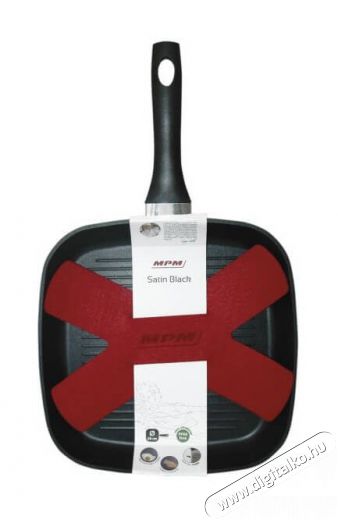 MPM MPG-28/5/01 Grillező serpenyő 28cm, négyzet alakú Újdonságok - Új termékek - 339840