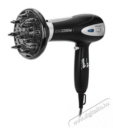 MPM MSW-15 hajszárító - fekete/ezüst Szépségápolás / Egészség - Hajápolás - Hajszárító - 339860