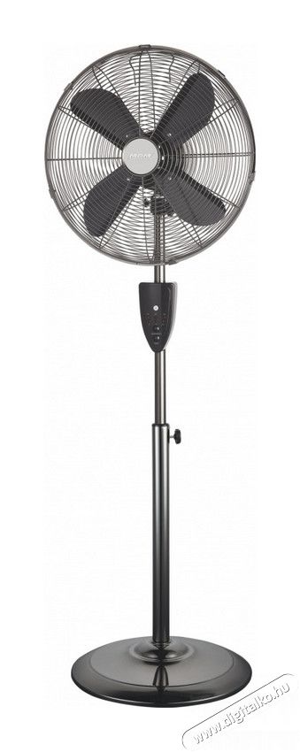 MPM MWP-13M Álló ventilátor inox-fekete, 40cm O 50W Újdonságok - Új termékek - 339772
