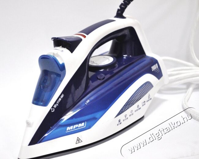 MPM MZE-21/N Vasaló 2800W - kék-fehér Háztartás / Otthon / Kültér - Vasaló - Vasaló - 350411