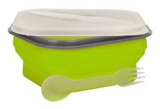 MPM SLS-2/4 Ételtartó zöld 600ml+evőeszköz Újdonságok - Új termékek - 339811