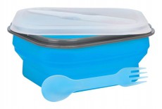 MPM SLS-2/6 Ételtartó kék 600ml+evőeszköz Újdonságok - Új termékek - 339801