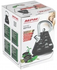 MPM MCZ-98 Vízforraló - fekete / rozsdamentes acél Konyhai termékek - Vízforraló / teafőző - 355260