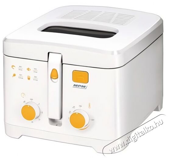 MPM MFR-08 olajsütő Konyhai termékek - Konyhai kisgép (sütés / főzés / hűtés / ételkészítés) - Olajsütő - 361282