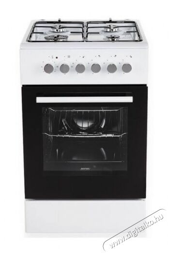 MPM MPM-54-KGM-04 kombinált gáztűzhely Konyhai termékek - Sütő-főzőlap, tűzhely (szabadonálló) - Kombinált tűzhely (szabadonálló) - 352171