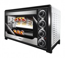 MPM MPE-06/T Elektromos sütő 1600W 32L, hőlégkeverés, időzítő Konyhai termékek - Konyhai kisgép (sütés / főzés / hűtés / ételkészítés) - Légkeveréses főzőgép / elektromos kukta / multifunkciós sütő - 339795