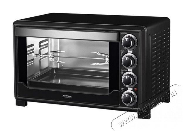 MPM MPE-05/T Elektromos sütő 1600W 32L, hőlégkeverés, időzítő Konyhai termékek - Sütő-főzőlap, tűzhely (szabadonálló) - Mini sütő / mini grill / mini konyha - 339794