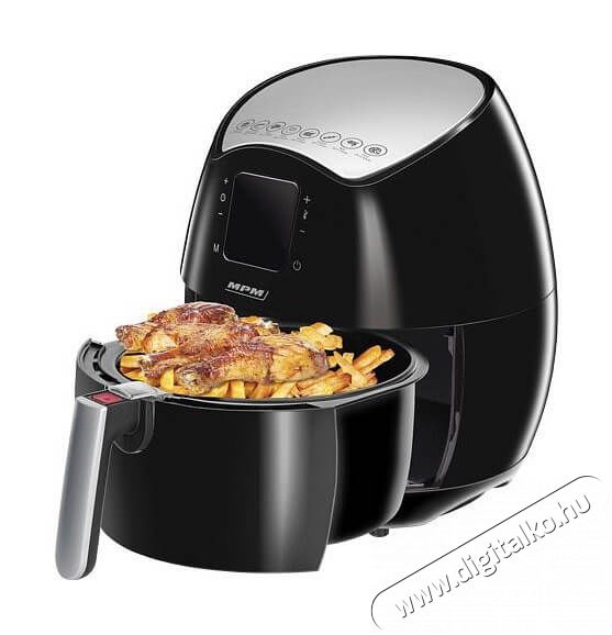 MPM MFR-06 olajmentes sütő Konyhai termékek - Konyhai kisgép (sütés / főzés / hűtés / ételkészítés) - Légkeveréses főzőgép / elektromos kukta / multifunkciós sütő - 339945