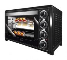 MPM MPE-05/T Elektromos sütő 1600W 32L, hőlégkeverés, időzítő Konyhai termékek - Sütő-főzőlap, tűzhely (szabadonálló) - Mini sütő / mini grill / mini konyha - 339794