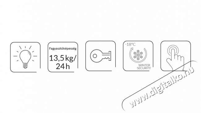MPM MPM-251-SK-08E Fagyasztóláda Fehér 251 L Konyhai termékek - Hűtő, fagyasztó (szabadonálló) - Fagyasztóláda - 361455