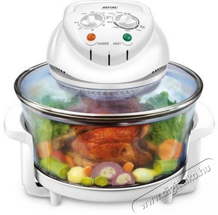 MPM MKO-02 1400W halogén sütő Konyhai termékek - Konyhai kisgép (sütés / főzés / hűtés / ételkészítés) - Légkeveréses főzőgép / elektromos kukta / multifunkciós sütő - 351582
