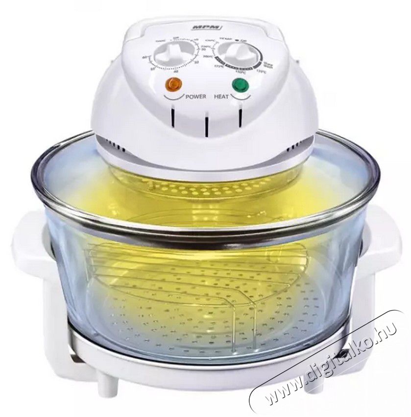 MPM MKO-02 1400W halogén sütő Konyhai termékek - Konyhai kisgép (sütés / főzés / hűtés / ételkészítés) - Légkeveréses főzőgép / elektromos kukta / multifunkciós sütő - 351582