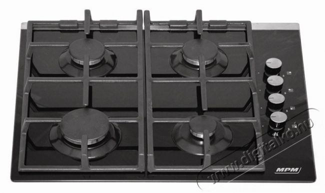 MPM MPM-60-GM-01 beépíthető gáz főzőlap Konyhai termékek - Sütő-főzőlap, tűzhely (beépíthető) - Gázfőzőlap (beépíthető) - 372572