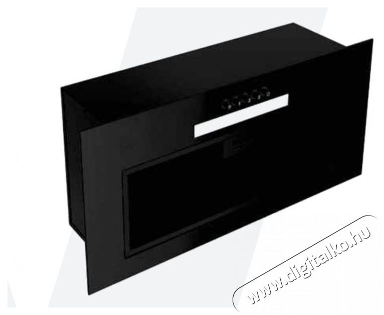 MPM MPM-60-OWS-02 páraelszívó 60 cm Konyhai termékek - Páraelszívó - Beépíthető / kihúzható - 377964