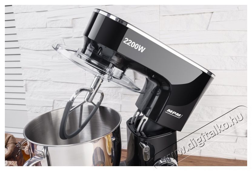 MPM MRK-19 konyhai robotgép 2200W - fekete Konyhai termékek - Konyhai kisgép (előkészítés / feldolgozás) - Konyhai robotgép - 377965