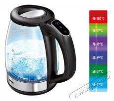 MPM MPM MCZ-100 Vízforraló 1,7L színváltó LED világitással és hőfokszabályzóval Konyhai termékek - Vízforraló / teafőző - 372561