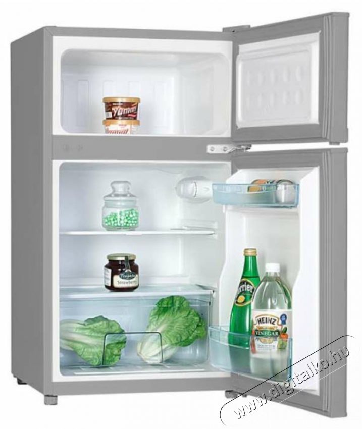MPM MPM-87-CZ-14 Kombin&aacute;lt hűtőszekr&eacute;ny 90L inox (csak 85cm magas!) Konyhai term&eacute;kek - Hűtő, fagyaszt&oacute; (szabadon&aacute;ll&oacute;) - Fel&uuml;lfagyaszt&oacute;s kombin&aacute;lt hűtő - 403499