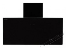 MPM MPM-90-OVS-24 Páraelszívó 90 cm fekete, LED világítással Konyhai termékek - Páraelszívó - Kürtős - 476148