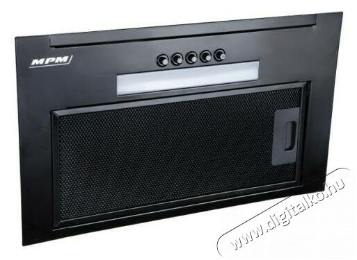 MPM MPM-45-OW-05 Páraelszívó 45 cm szekrénybe építhető fekete LED világítással Konyhai termékek - Páraelszívó - Hagyományos - 476130