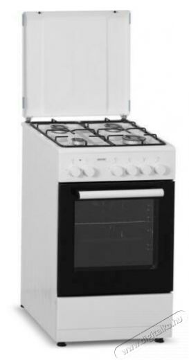 MPM MPM-53-KGE-33 Szabadonálló  gáztűzhely elektromos sütővel Konyhai termékek - Sütő-főzőlap, tűzhely (szabadonálló) - Gáztűzhely (szabadonálló) - 476136