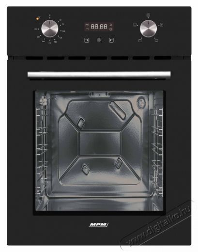 MPM MPM-45-BO-23C Beépíthető elektromos sütő 45 cm széles Konyhai termékek - Sütő-főzőlap, tűzhely (beépíthető) - Sütő (beépíthető) - 491237
