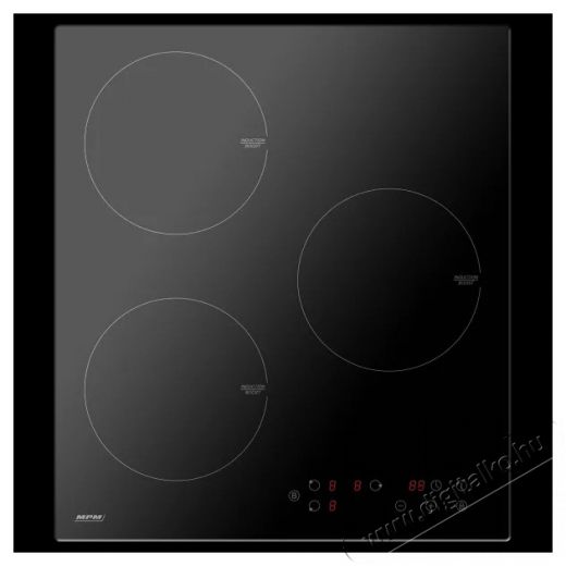 MPM MPM-45-IM-14 Indukciós főzőlap beépíthető 45 cm Konyhai termékek - Sütő-főzőlap, tűzhely (beépíthető) - Indukciós főzőlap (beépíthető) - 492698