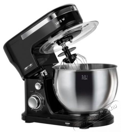 MPM MRK-21 Konyhai robotgép 1600W 5L tállal fekete Konyhai termékek - Konyhai kisgép (előkészítés / feldolgozás) - Konyhai robotgép - 494553