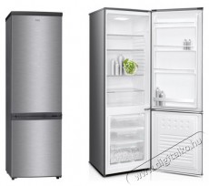MPM MPM-285-KB-31E Kombinált hűtőszekrény 282L Inox Konyhai termékek - Hűtő, fagyasztó (szabadonálló) - Alulfagyasztós kombinált hűtő - 476119