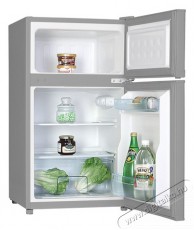 MPM MPM-87-CZ-14/E Kombinált hűtőszekrény 85L inox (csak 85cm magas!) Konyhai termékek - Hűtő, fagyasztó (szabadonálló) - Felülfagyasztós kombinált hűtő - 495589