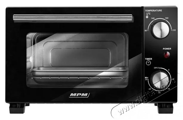 MPM MPE-13 Elektromos sütő Konyhai termékek - Sütő-főzőlap, tűzhely (szabadonálló) - Mini sütő / mini grill / mini konyha - 495696