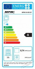 MPM MPM-54-KEE-07 Elektromos tűzhely Konyhai termékek - Sütő-főzőlap, tűzhely (szabadonálló) - Elektromos tűzhely (szabadonálló) - 352168