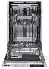MPM 45-ZMI-05 10 ter&iacute;t&eacute;k, 76 kWh/&eacute;v, (E) F&eacute;m be&eacute;p&iacute;thető mosogat&oacute;g&eacute;p (MPM-45-ZMI-05) Konyhai term&eacute;kek - Mosogat&oacute;g&eacute;p - Keskeny (45cm-ig) be&eacute;p&iacute;thető mosogat&oacute;g&eacute;p - 531132