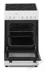 MPM MPM-53-KEC-37 ker&aacute;mia lapos elektromos tűzhely, feh&eacute;r Konyhai term&eacute;kek - S&uuml;tő-főzőlap, tűzhely (szabadon&aacute;ll&oacute;) - Elektromos tűzhely (szabadon&aacute;ll&oacute;) - 531024