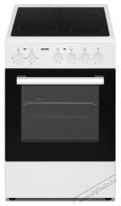 MPM MPM-53-KEC-37 ker&aacute;mia lapos elektromos tűzhely, feh&eacute;r Konyhai term&eacute;kek - S&uuml;tő-főzőlap, tűzhely (szabadon&aacute;ll&oacute;) - Elektromos tűzhely (szabadon&aacute;ll&oacute;) - 531024