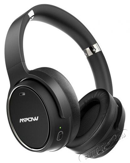 MPOW H19 Hybrid Noise Cancelling Bluetooth zajszűrős fekete fejhallgató Audio-Video / Hifi / Multimédia - Fül és Fejhallgatók - Fejhallgató - 391861