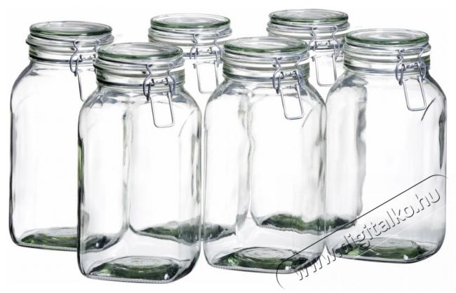 Mäser GOTHIKA 6 darabos üvegedény készlet fedővel 1,45 l Konyhai termékek - Edény - Egyéb edény - 521547
