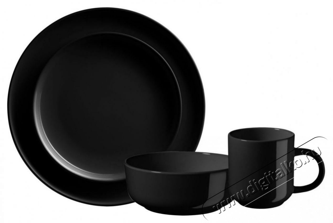 M&auml;ser BLACK ALENIA &Eacute;tk&eacute;szlet 16 db Konyhai term&eacute;kek - &Eacute;tk&eacute;szlet - T&aacute;ny&eacute;r k&eacute;szlet - 527465