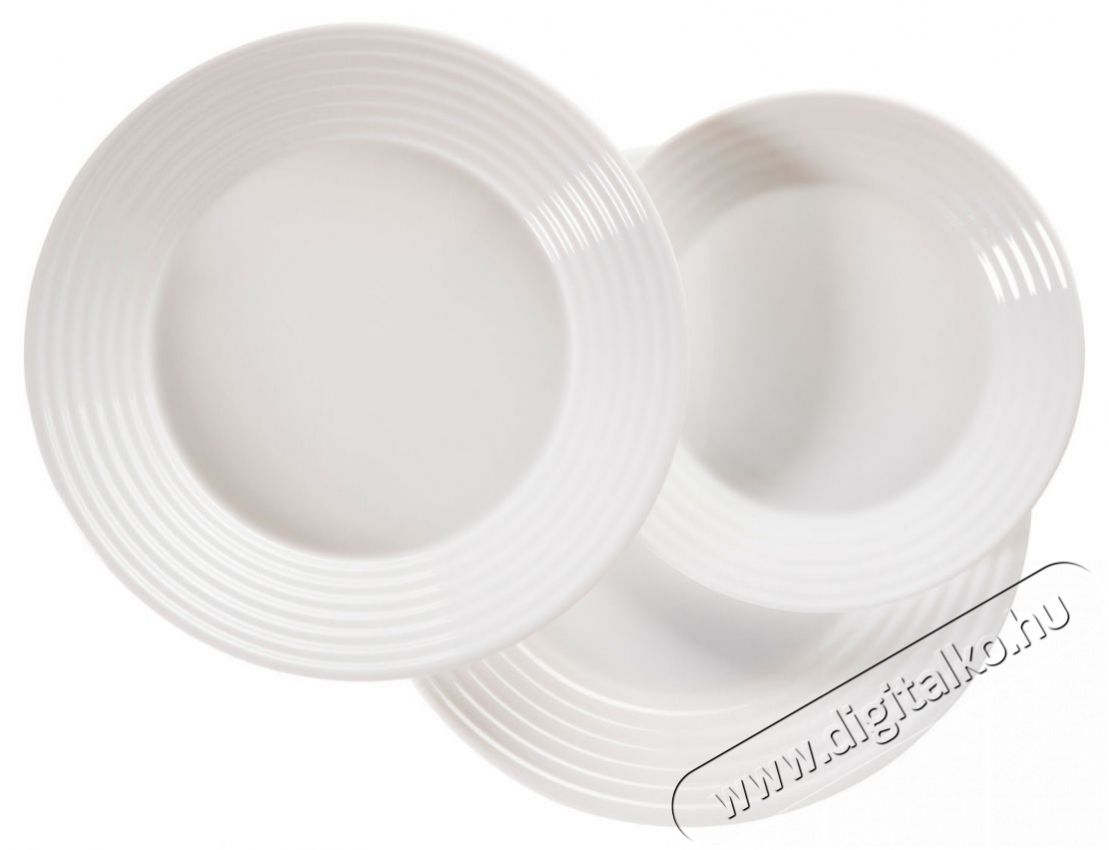 M&auml;ser Luminarc WHITE HARENA, 18 db Konyhai term&eacute;kek - &Eacute;tk&eacute;szlet - T&aacute;ny&eacute;r k&eacute;szlet - 527464