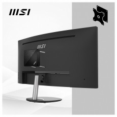 MSI DT MSI PRO MP341CQ Ívelt Monitor 34 QHD, 3440x1440, 100Hz VA 21:9, 3000:1 CR, 300cd/m2, 4 ms, HDMI, DP, Fekete Iroda és számítástechnika - Monitor - Monitor - 485636