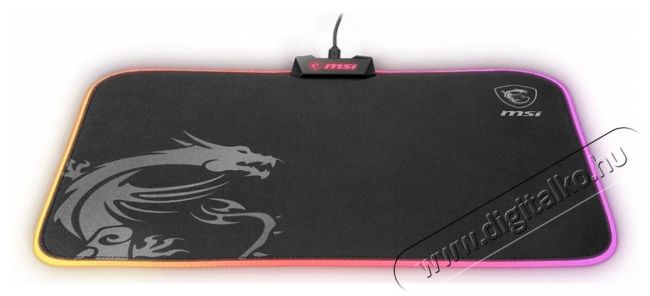 MSI Agility GD60 Gaming RGB egérpad Iroda és számítástechnika - Egér - Egérpad - 379717