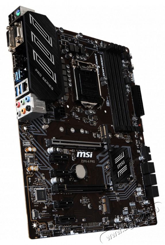MSI Z390-A PRO Intel Z390 LGA1151 ATX alaplap Iroda &eacute;s sz&aacute;m&iacute;t&aacute;stechnika - Egy&eacute;b sz&aacute;m&iacute;t&aacute;stechnikai term&eacute;k - 410604