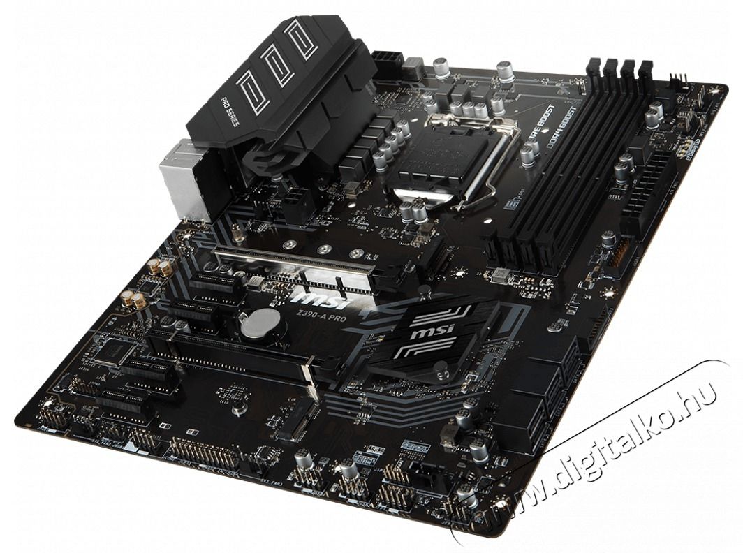 MSI Z390-A PRO Intel Z390 LGA1151 ATX alaplap Iroda &eacute;s sz&aacute;m&iacute;t&aacute;stechnika - Egy&eacute;b sz&aacute;m&iacute;t&aacute;stechnikai term&eacute;k - 410604