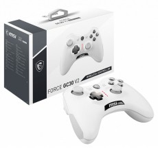 MSI Force GC30 V2 Wireless / Wired Game Controller, Fehér Iroda és számítástechnika - Számítógép tartozék - PC kontroller - 483472