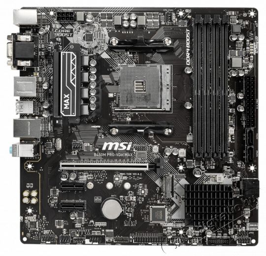 MSI Alaplap AM4 B450M PRO-VDH MAX AMD B450, mATX Iroda &eacute;s sz&aacute;m&iacute;t&aacute;stechnika - Egy&eacute;b sz&aacute;m&iacute;t&aacute;stechnikai term&eacute;k - 488503