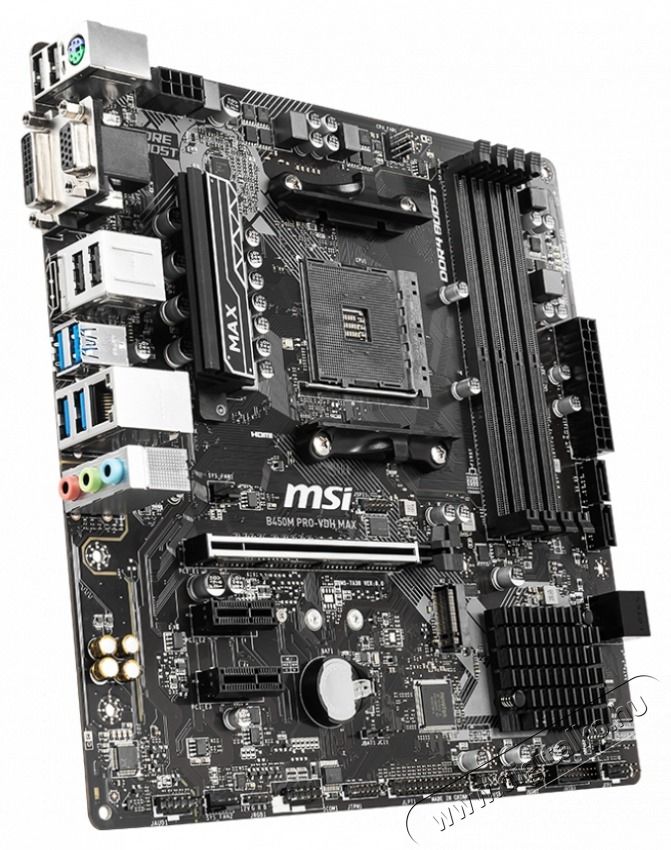 MSI Alaplap AM4 B450M PRO-VDH MAX AMD B450, mATX Iroda &eacute;s sz&aacute;m&iacute;t&aacute;stechnika - Egy&eacute;b sz&aacute;m&iacute;t&aacute;stechnikai term&eacute;k - 488503