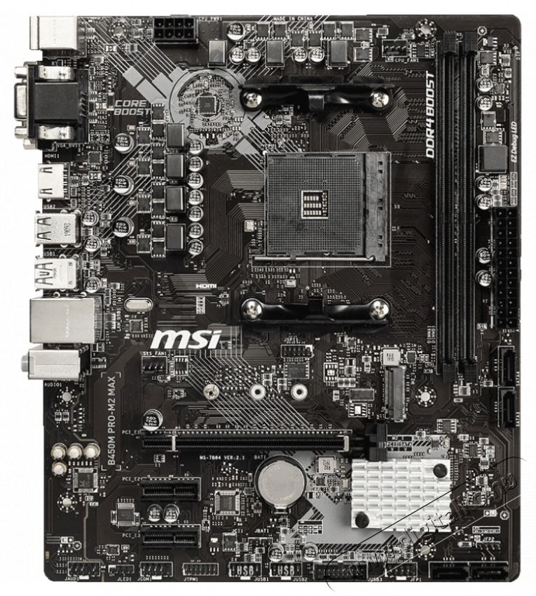 MSI Alaplap AM4 B450M PRO-M2 MAX AMD B450, mATX Iroda &eacute;s sz&aacute;m&iacute;t&aacute;stechnika - Egy&eacute;b sz&aacute;m&iacute;t&aacute;stechnikai term&eacute;k - 489557