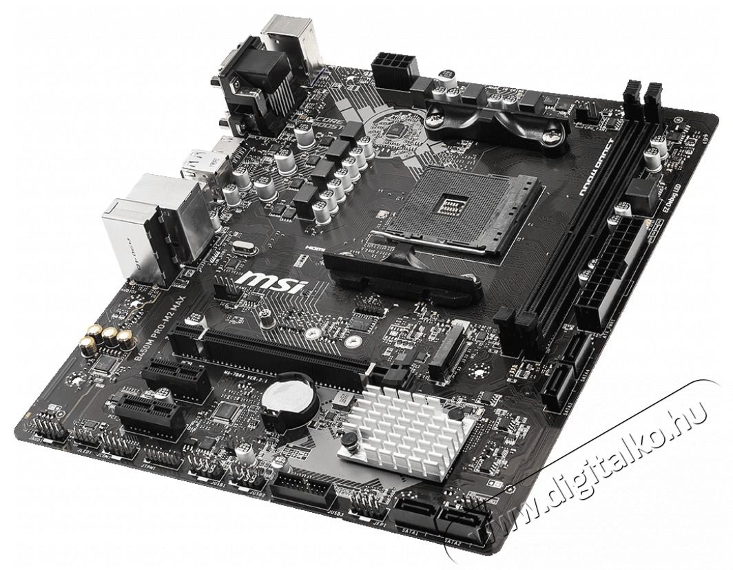 MSI Alaplap AM4 B450M PRO-M2 MAX AMD B450, mATX Iroda &eacute;s sz&aacute;m&iacute;t&aacute;stechnika - Egy&eacute;b sz&aacute;m&iacute;t&aacute;stechnikai term&eacute;k - 489557