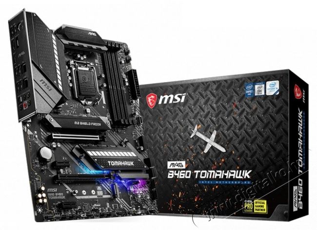 MSI Alaplap S1200 MAG B460 Tomahawk Intel B460, ATX Iroda &eacute;s sz&aacute;m&iacute;t&aacute;stechnika - Egy&eacute;b sz&aacute;m&iacute;t&aacute;stechnikai term&eacute;k - 490309